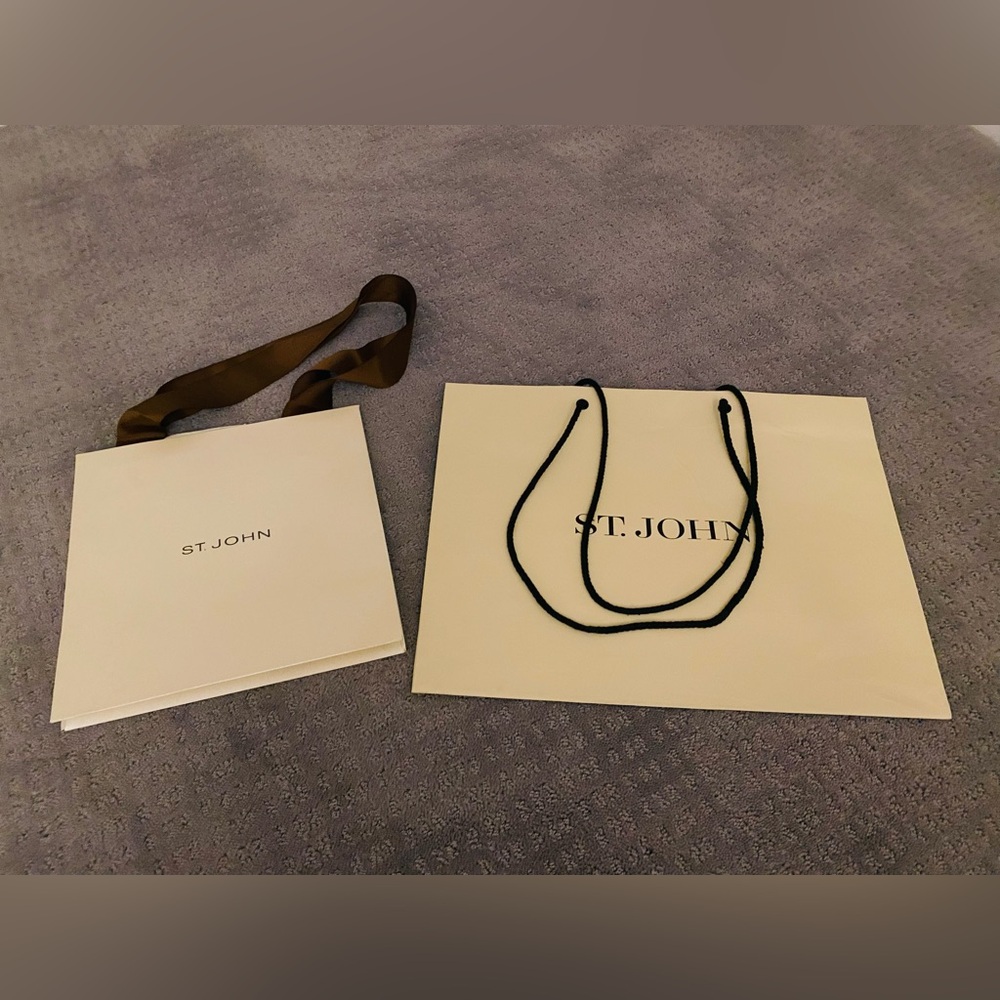 3 ST. JOHN EMPTY BAGS